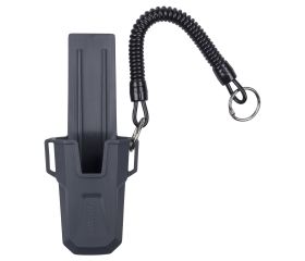 Cúter de cuchilla trapezoidal PRO SAFETY con estuche