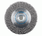1 cepillo cónico de alambre de acero WS M14 ø100 mm