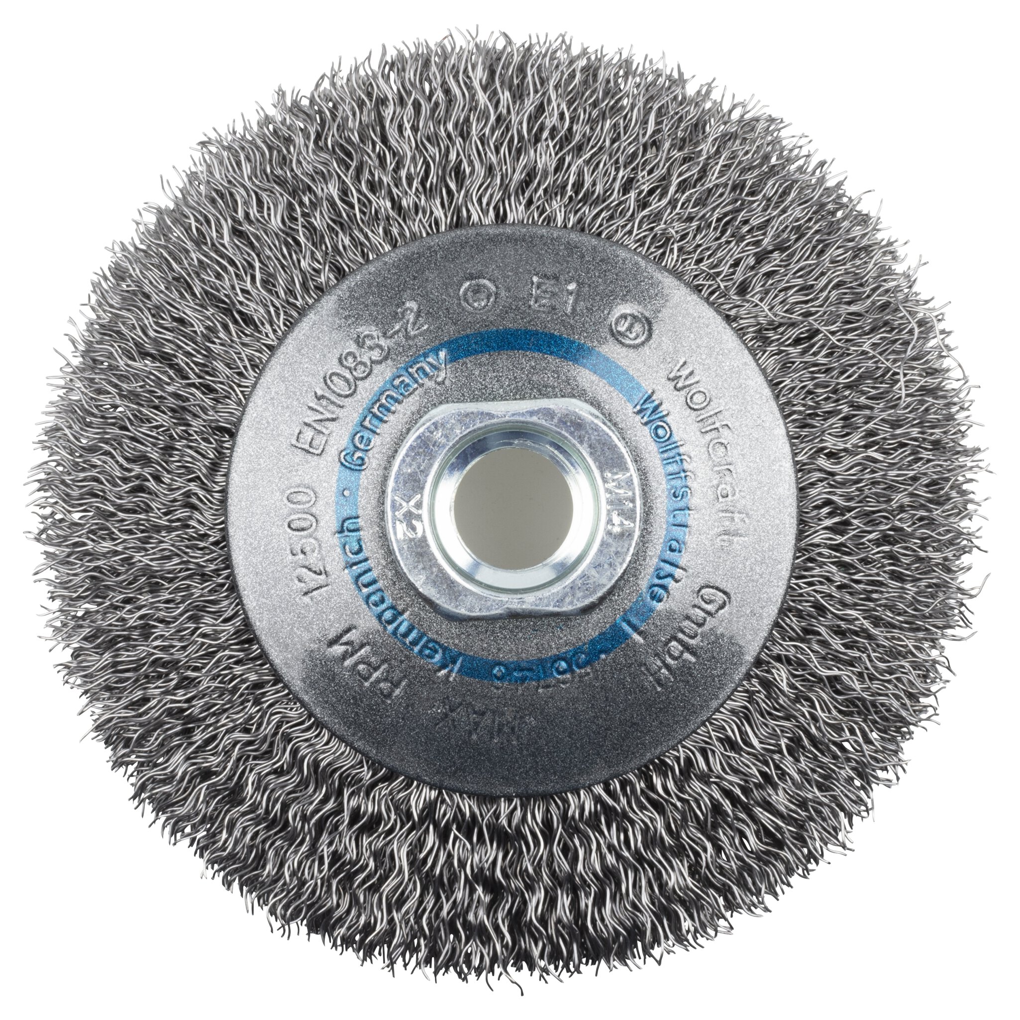 1 cepillo cónico de alambre de acero WS M14 ø100 mm