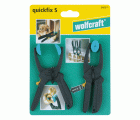 2 mini-pinzas de sujeción rápida quickfix S