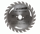 1 disco de sierra circular CT, 24 dientes ø160 mm