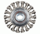 1 cepillo de disco de alambre de acero inoxidable WS M14 ø100 mm