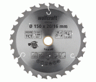 1 disco de sierra circular a batería CT, 24 dientes ø150 mm