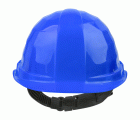 Casco protector, azul