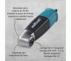 1 atornillador angular de 90°