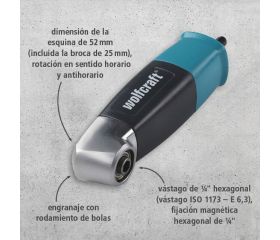 1 atornillador angular de 90°