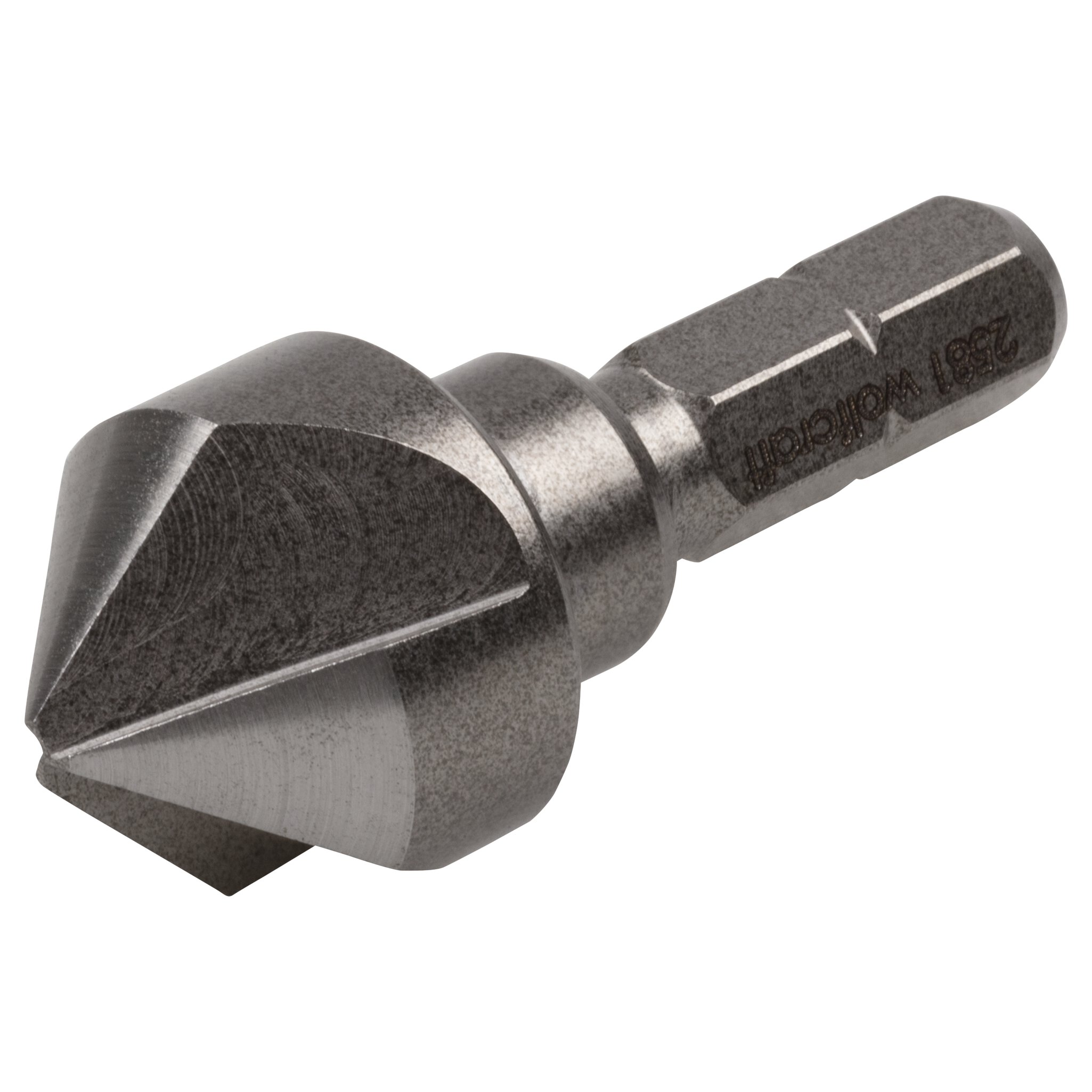 1 avellanador HSS, vástago hexagonal, Ø 16 mm