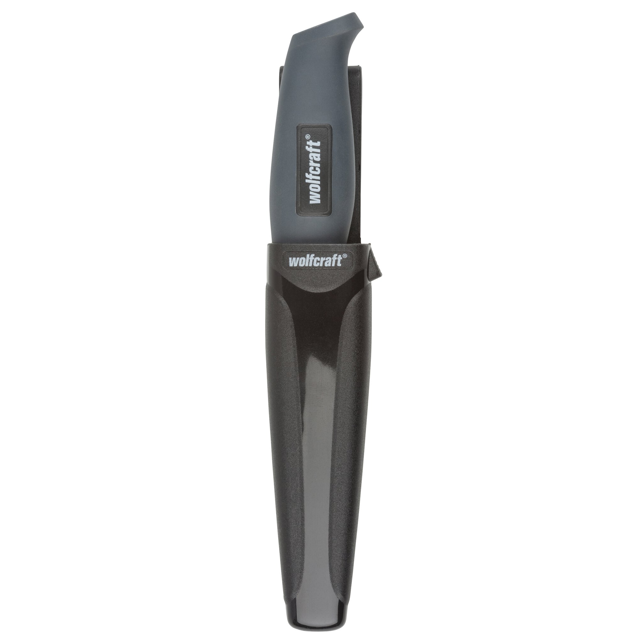 1 cuchillo de exterior con filo recto y estuche