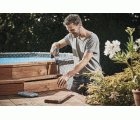 Juego Flipbit para construcción de madera, 7 piezas