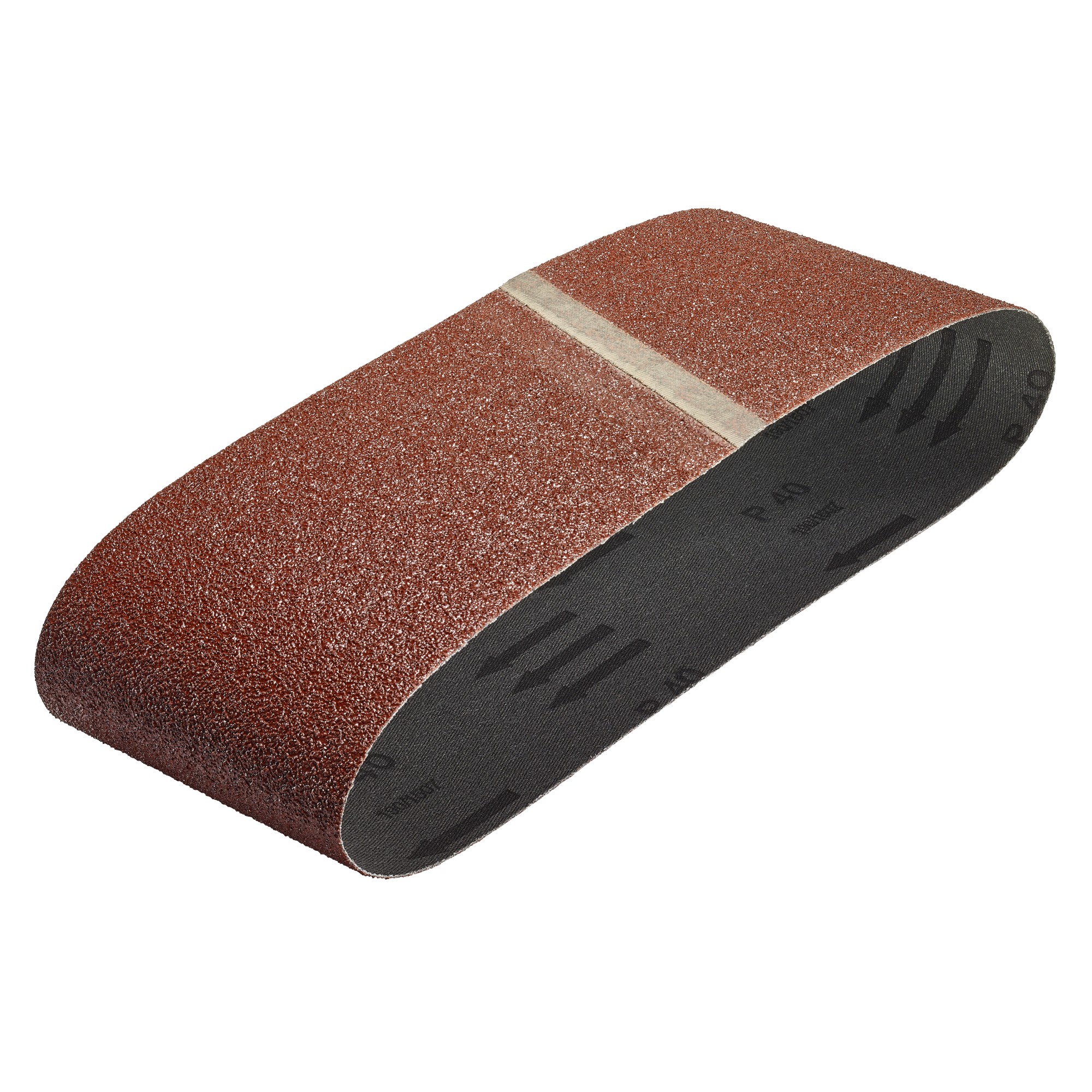 6 lijas de banda, corindón, grano 40, 76 x 457