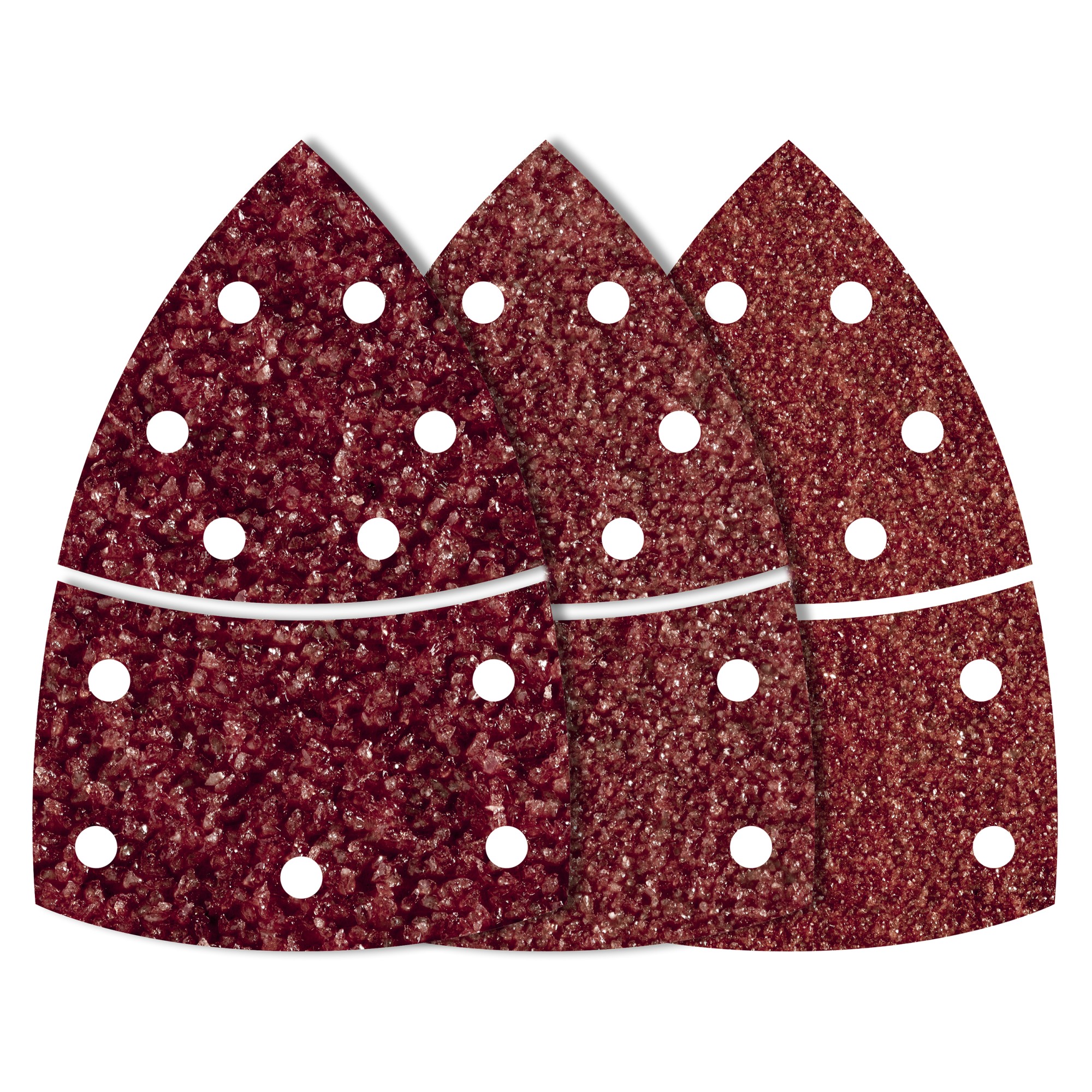 1 juego de hojas abrasivas adhesivas 15 piezas corindón