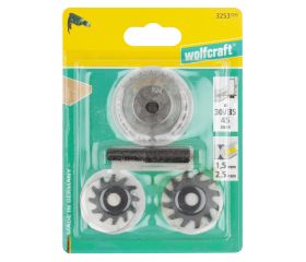 1 juego universal de fresas 3263+64+70+vástago