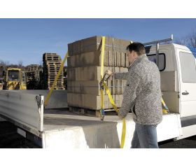 Correa de sujeción con carraca PRO, con gancho