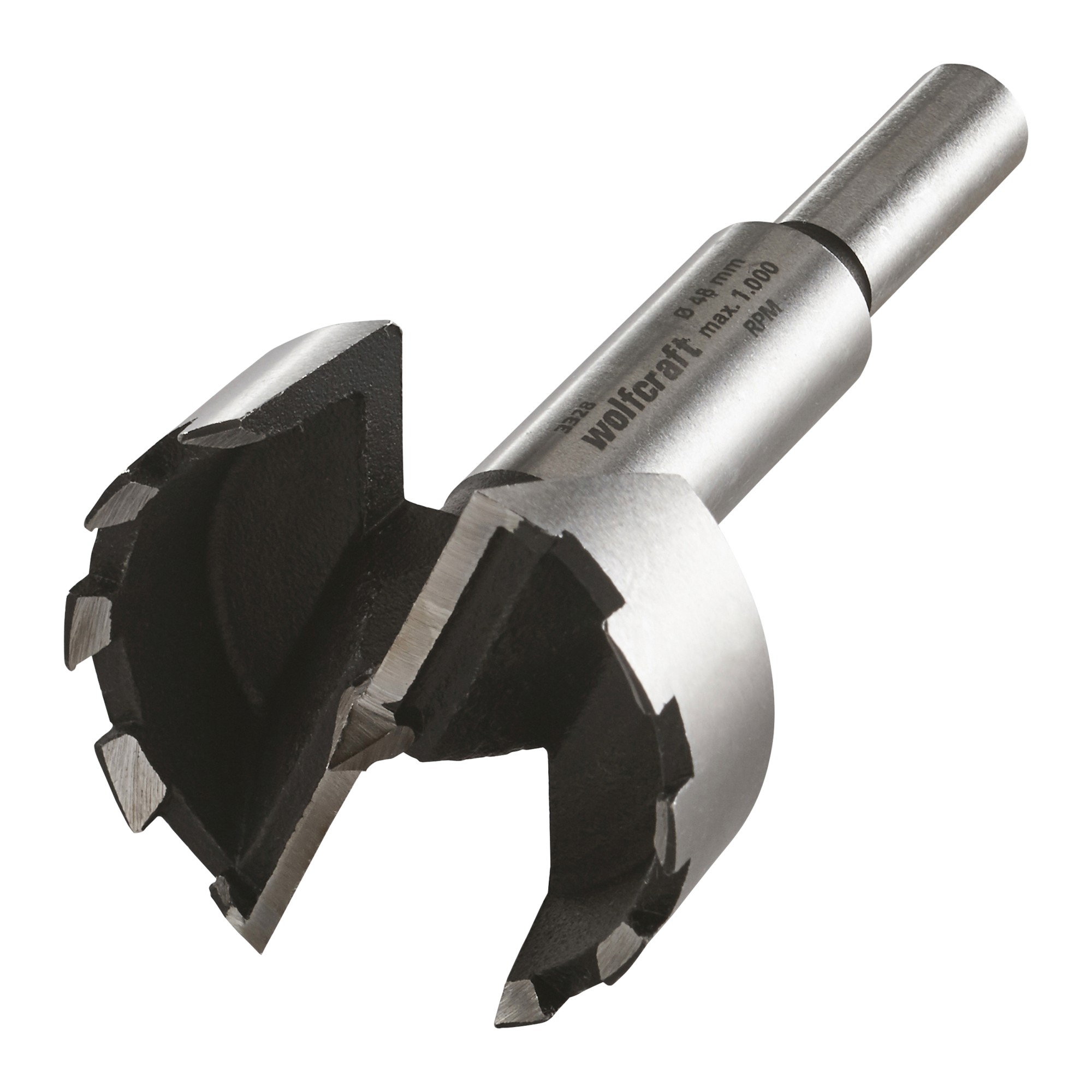 1 broca Forstner Ø 48 x 90 mm