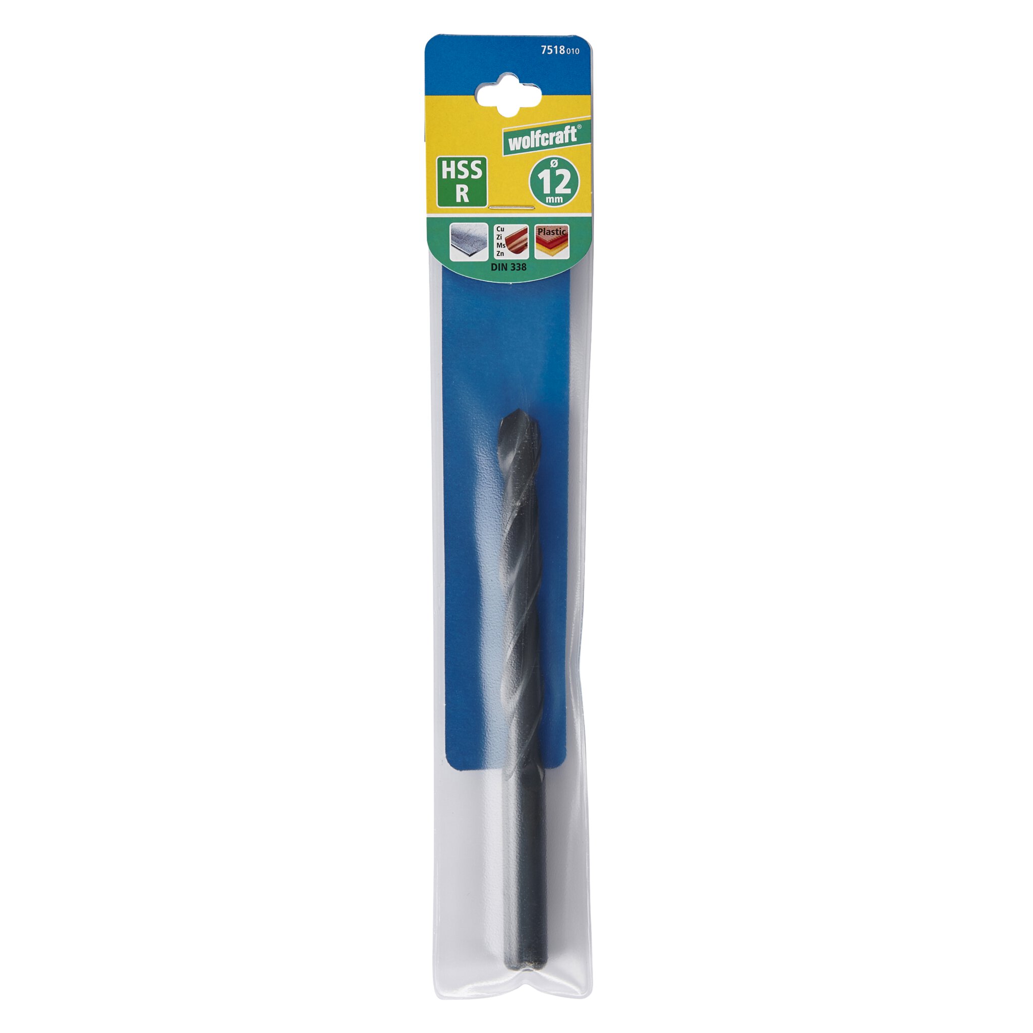 1 broca para metal HSS, FL, Ø 12,0 x 151 mm