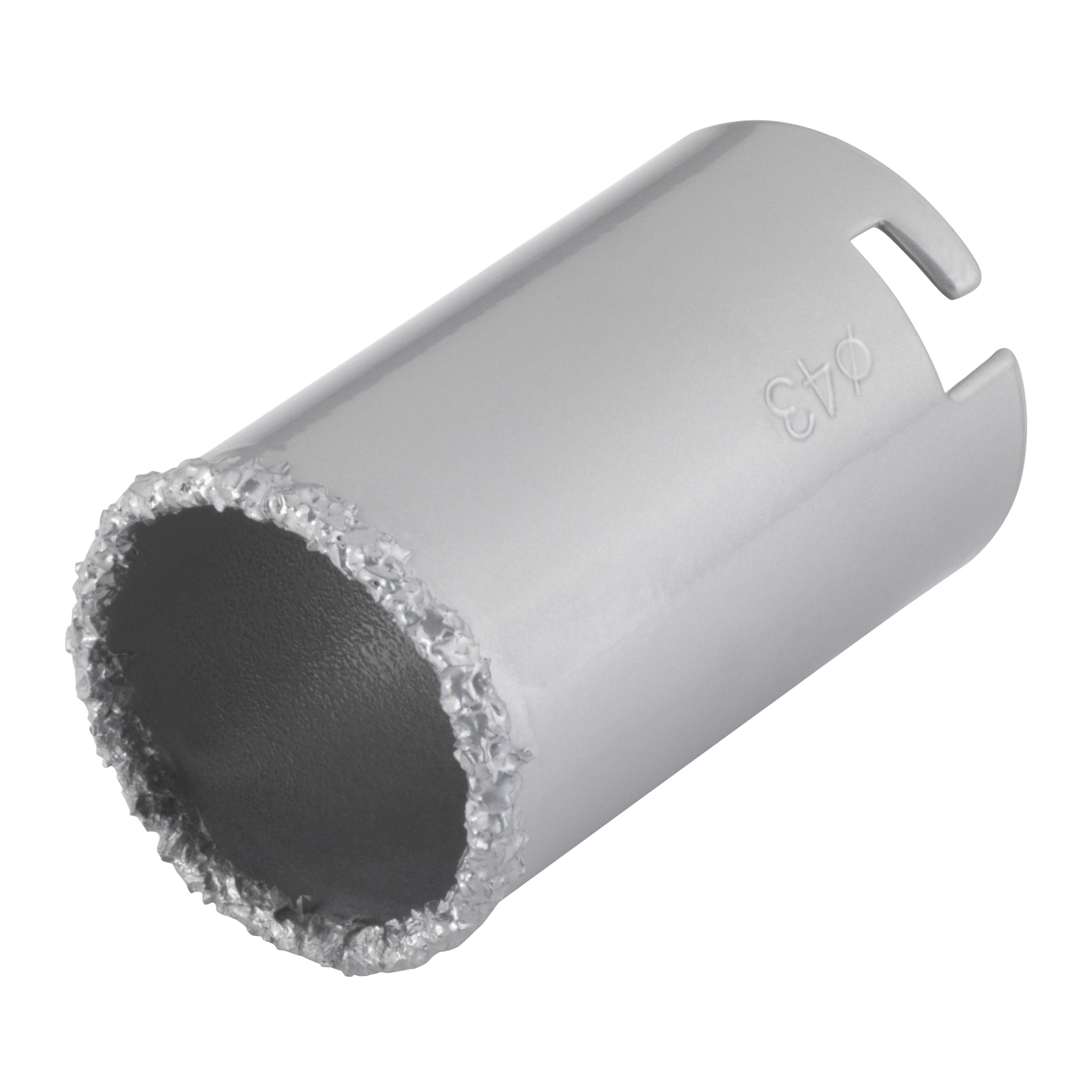 1 corona de perforación recubierta de carburo de tungsteno Ø 43 mm