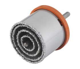 Juego de sierras de corona de perforación, recubrimiento de carburo de tungsteno, 6 piezas