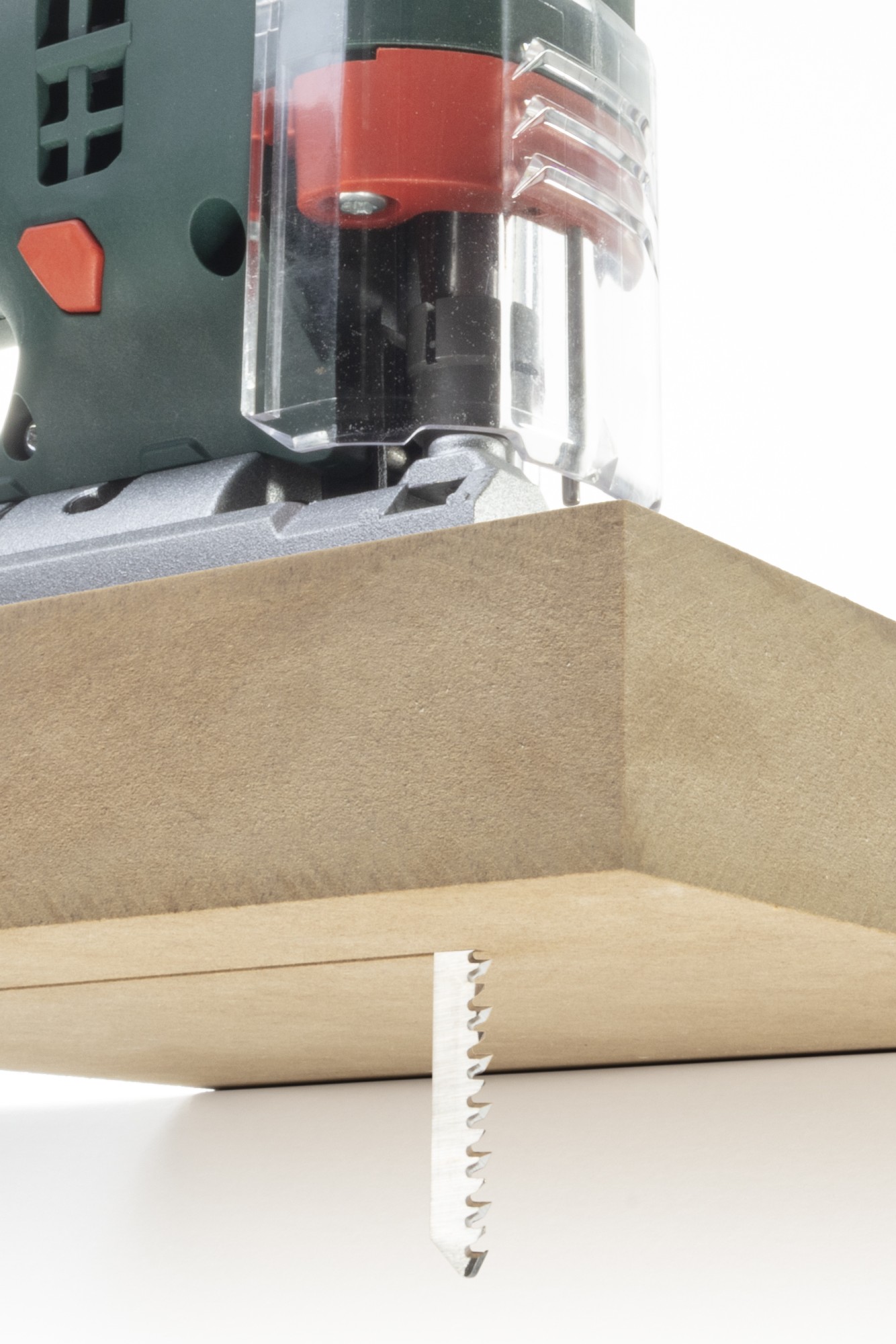 Hojas de sierra de calar HCS, vástago en T, madera, corte limpio