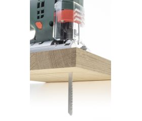 Hojas de sierra de calar BiM; vástago en U; metal, madera, plástico; corte basto