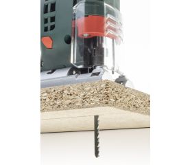 Hojas de sierra de calar HCS, vástago en T, madera, corte curvo rápido y basto