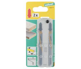 2 hojas de sierra de calar HCS L=100 mm, vástago en T