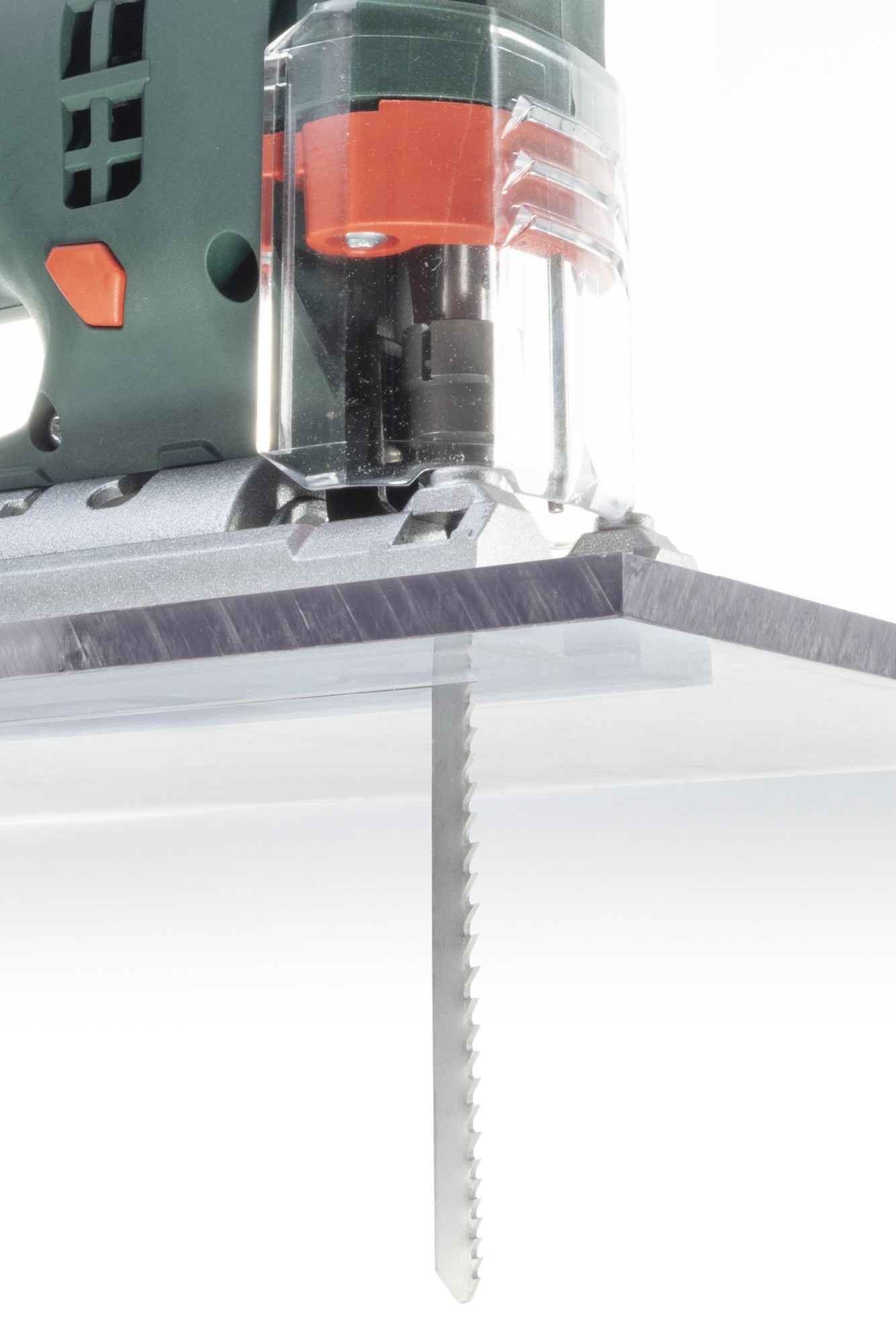 Hojas de sierra de calar BiM; vástago en T; metal, madera, plástico; corte basto