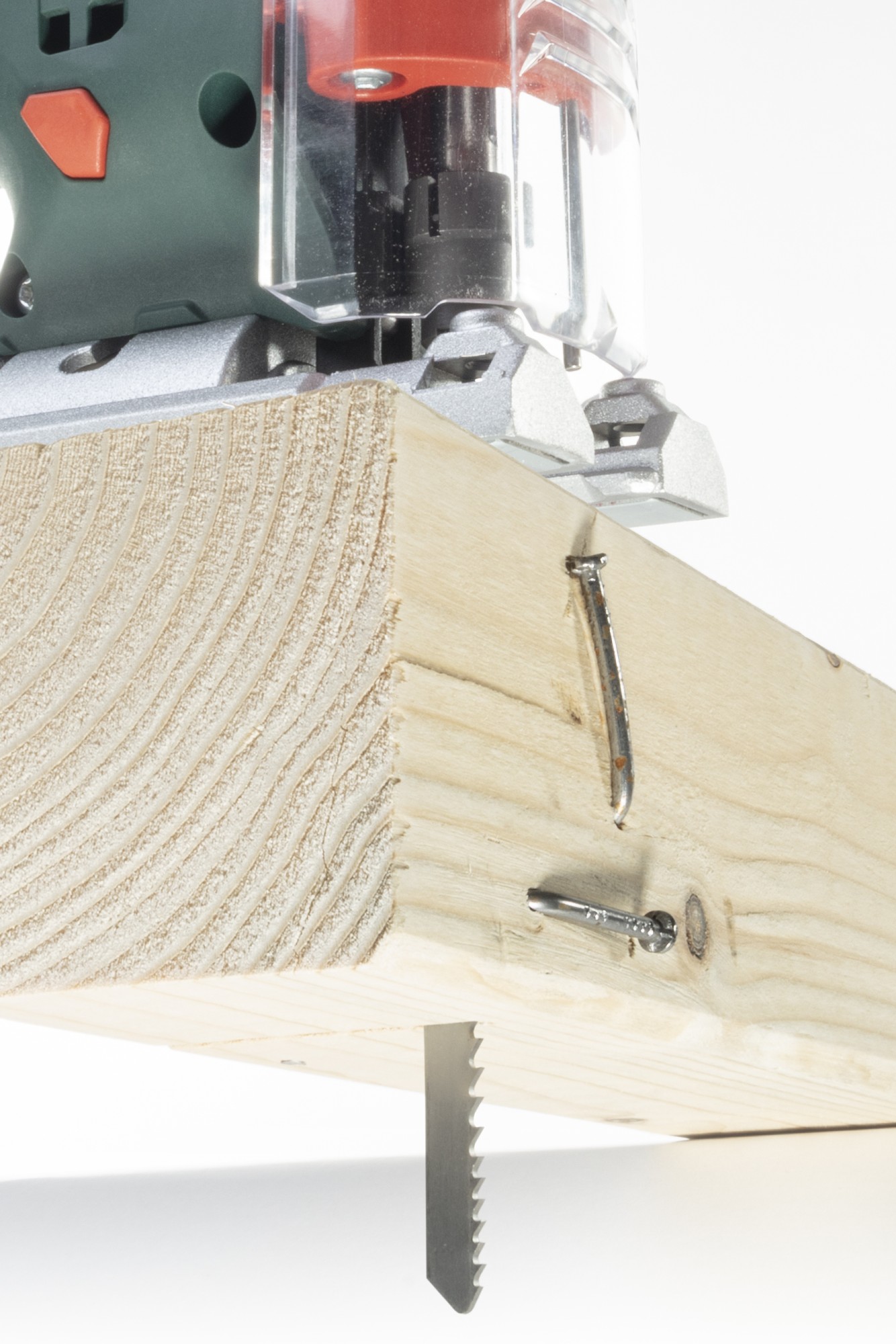 Hojas de sierra de calar BiM; vástago en T; metal, madera, plástico; corte basto