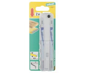 2 hojas de sierra de calar BiM L=130 mm, vástago en T