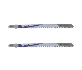 Hojas de sierra de calar BiM; vástago en T; metal, madera, plástico; corte basto