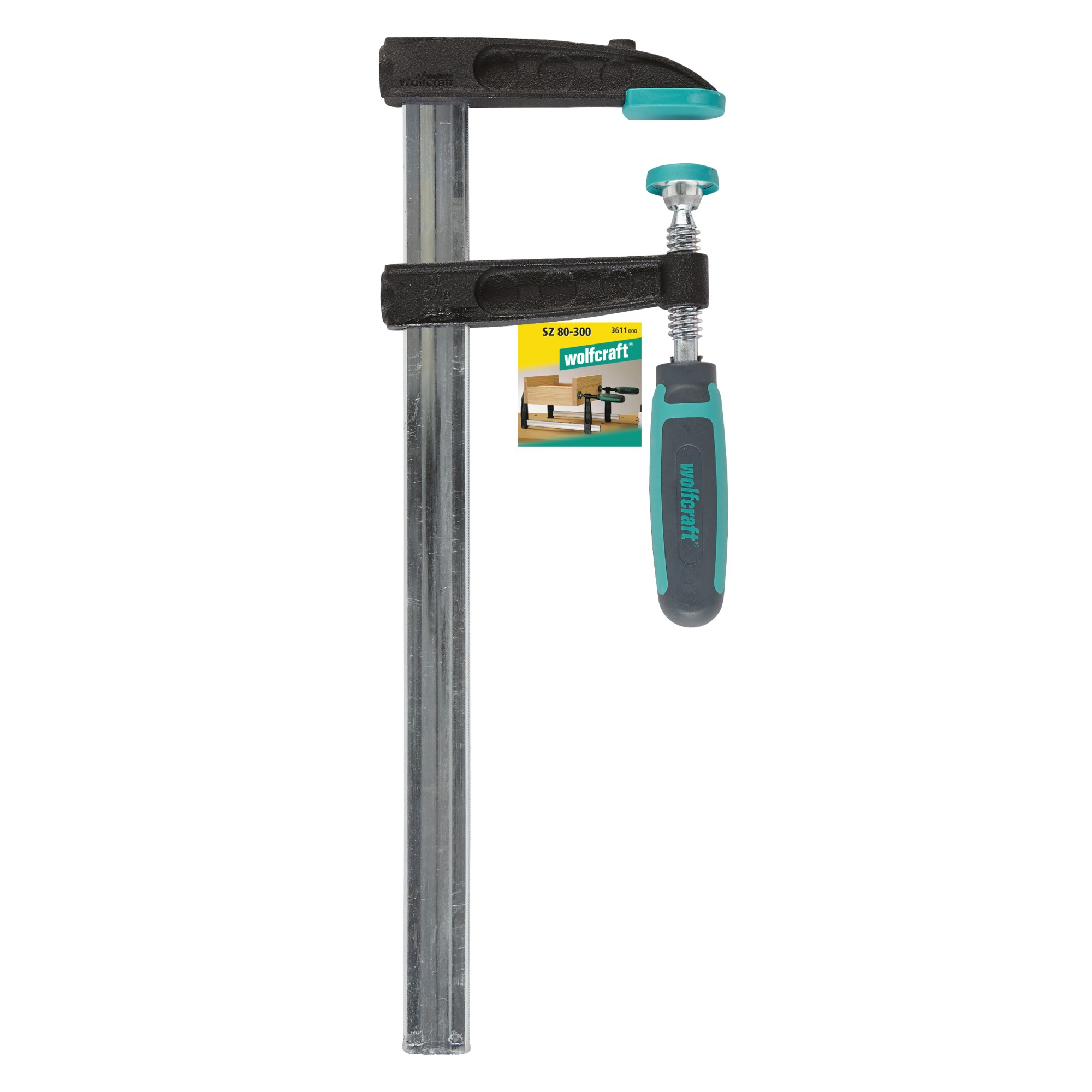 1 sargento de tornillo SZ 80/300 mm