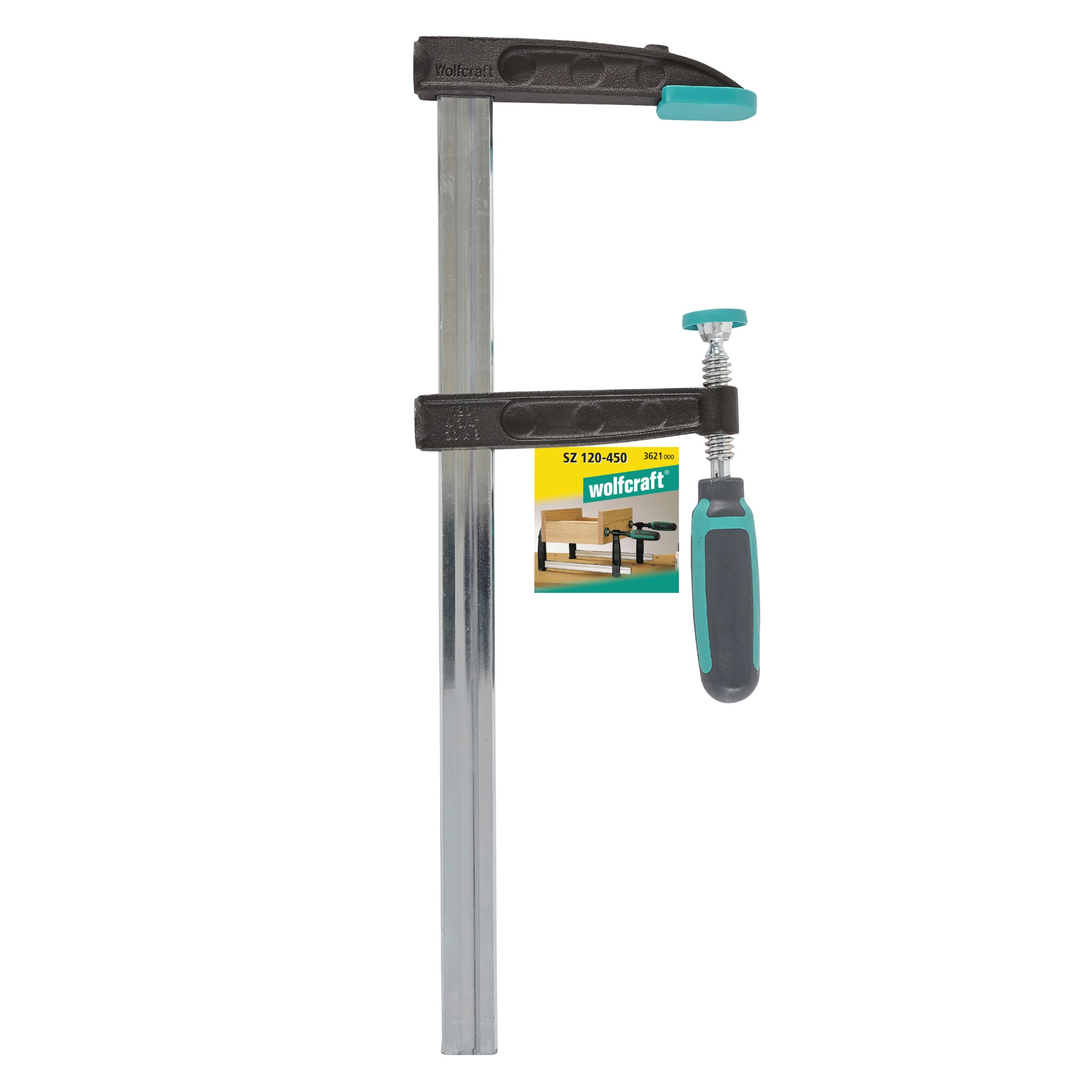 1 sargento de tornillo SZ 120/450 mm