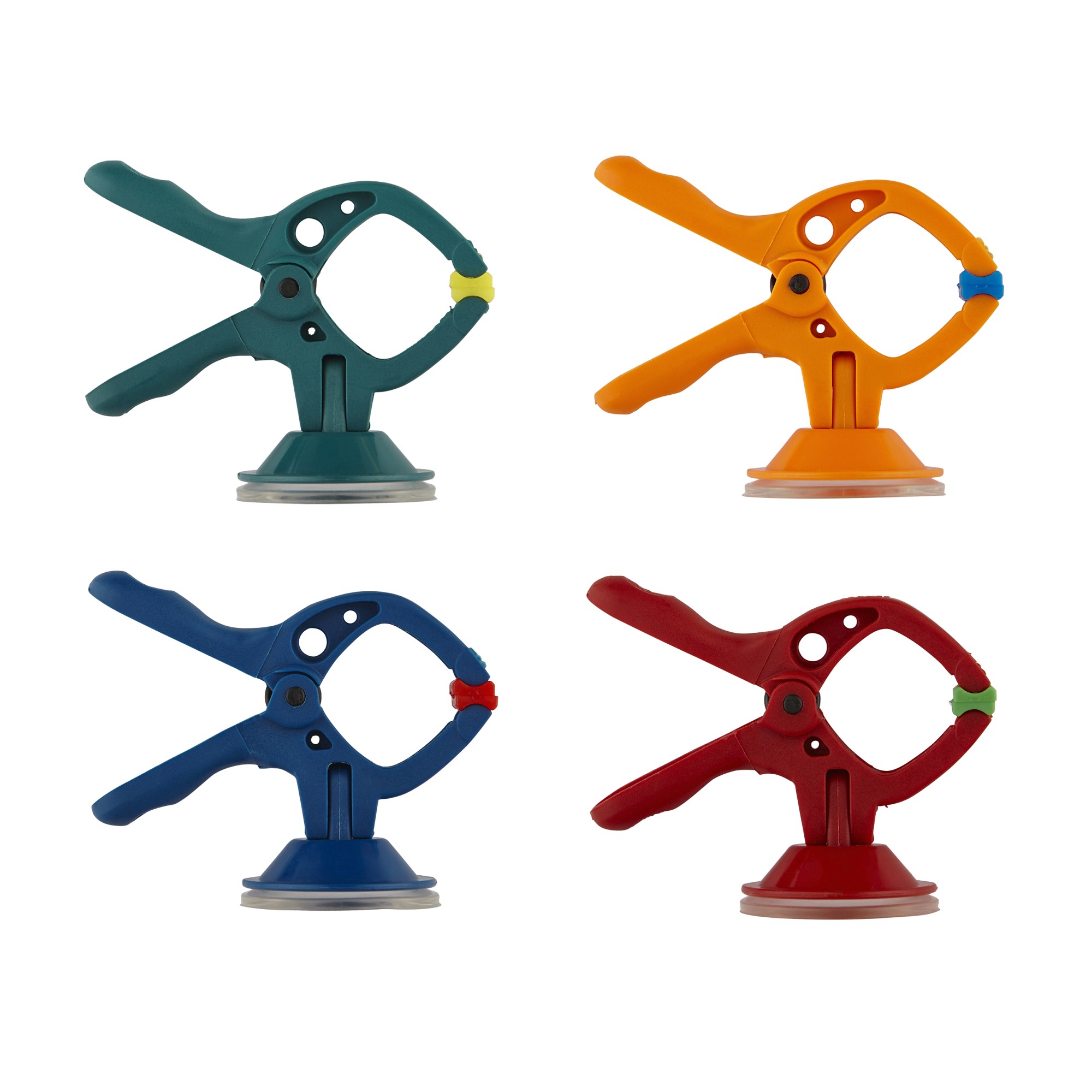 1 juego de mini-pinzas con resorte microfix S, 4 piezas