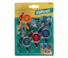 1 juego de mini-pinzas con resorte microfix S, 4 piezas