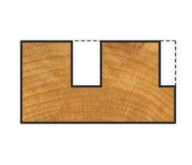 Fresa de ranuras HSS