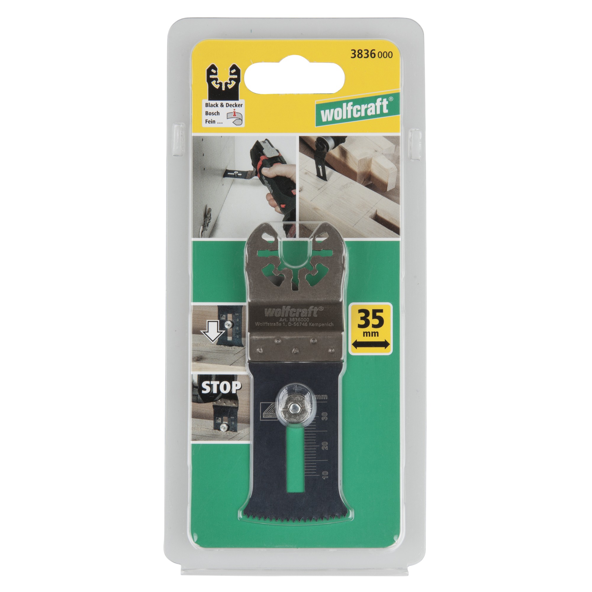 1 sierra de inmersión + tope de profundidad PRO HCS 35