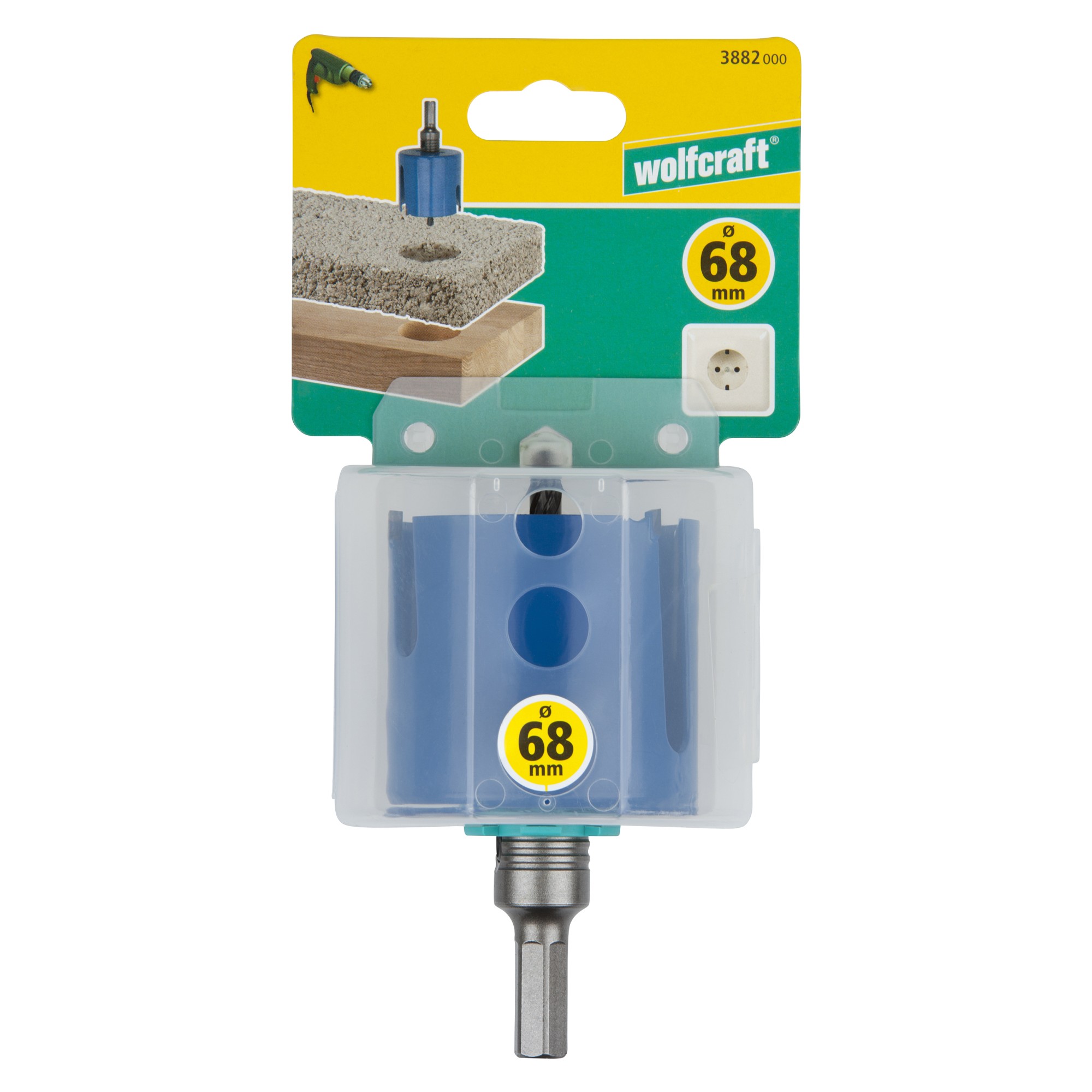 1 sierra de corona universal CT ø 68 mm