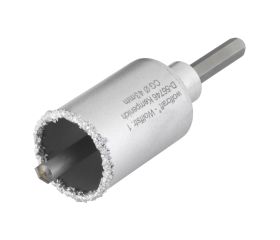 1 corona de perforación CT con vástago y broca ø 43 mm