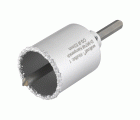 1 corona de perforación CT con vástago y broca ø 53 mm