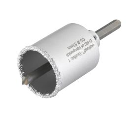 1 corona de perforación CT con vástago y broca ø 53 mm