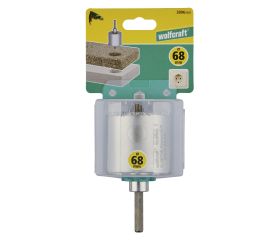 1 corona de perforación CT con vástago y broca ø 68 mm