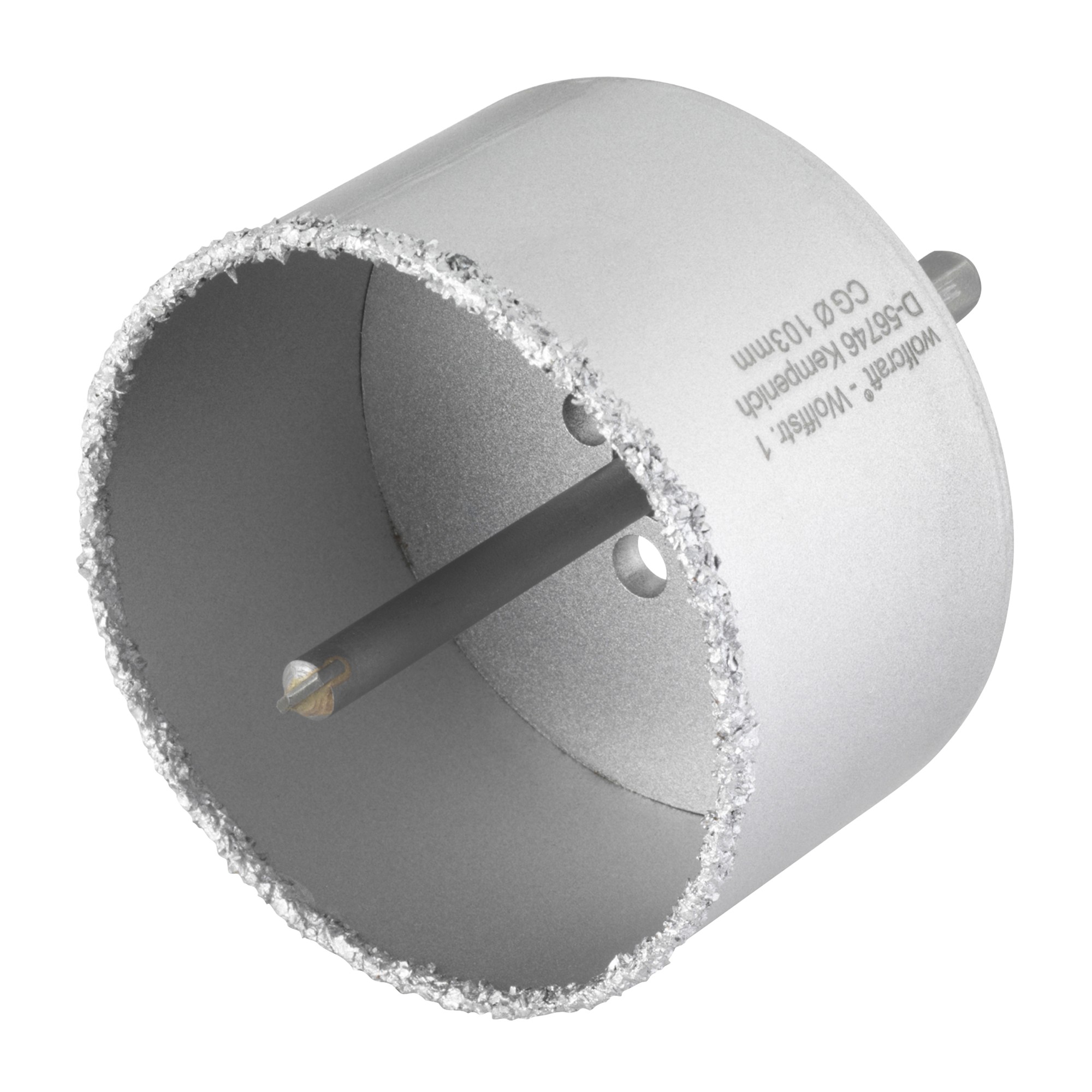 1 corona de perforación CT con vástago y broca ø 103 mm
