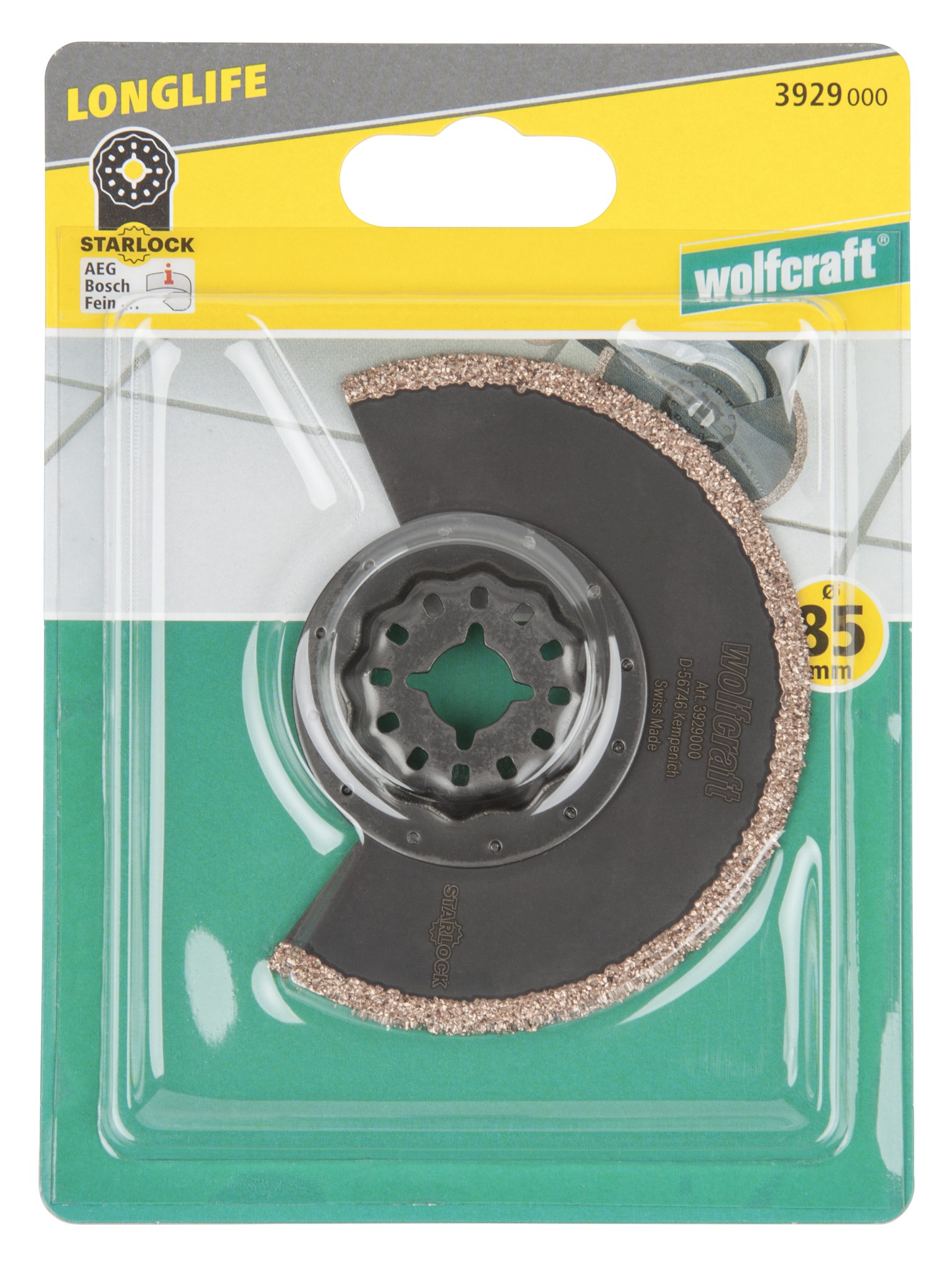 1 hoja segmentada Expert CT, ø85 mm