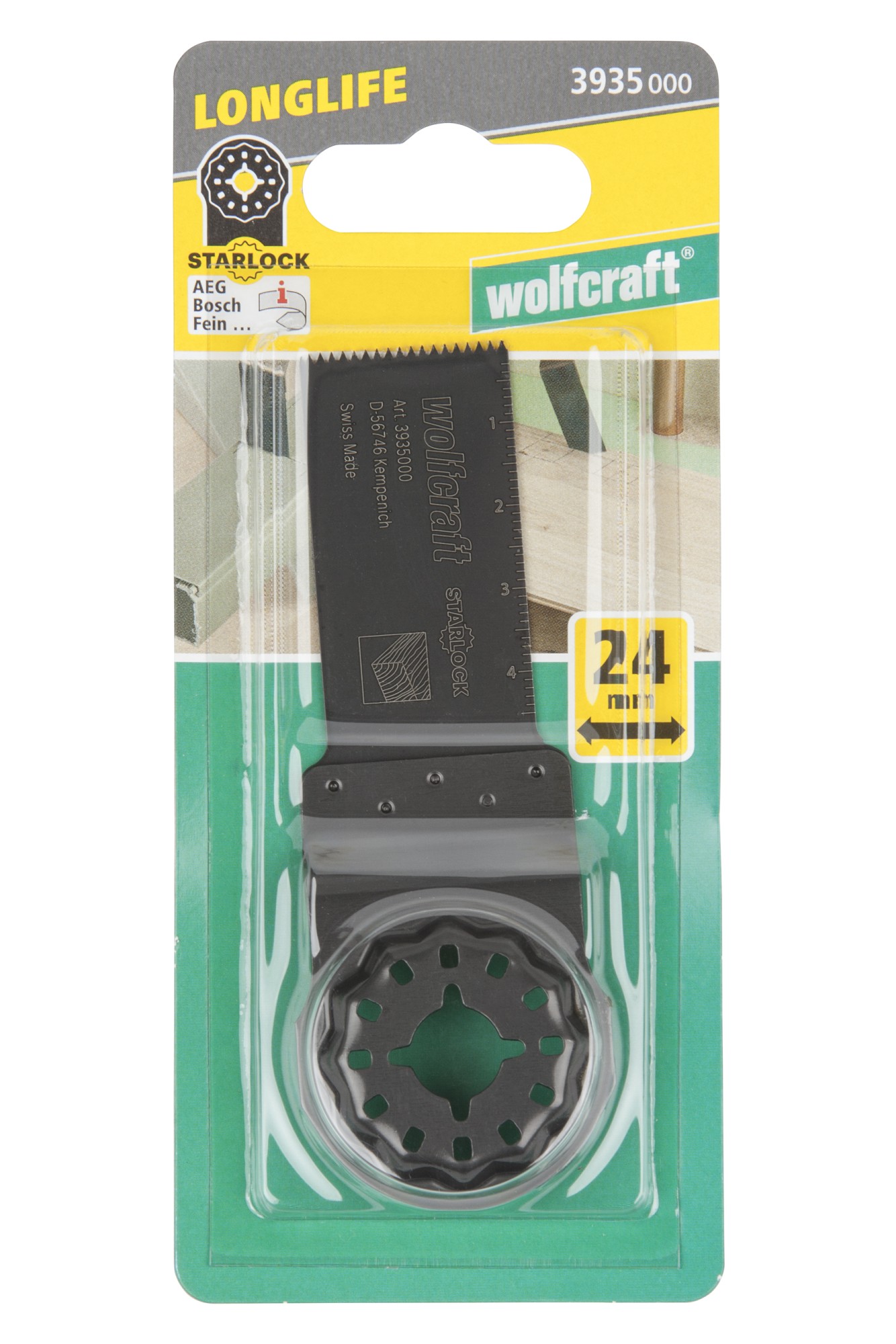 1 disco de sierra de inmersión, HCS, 24 mm