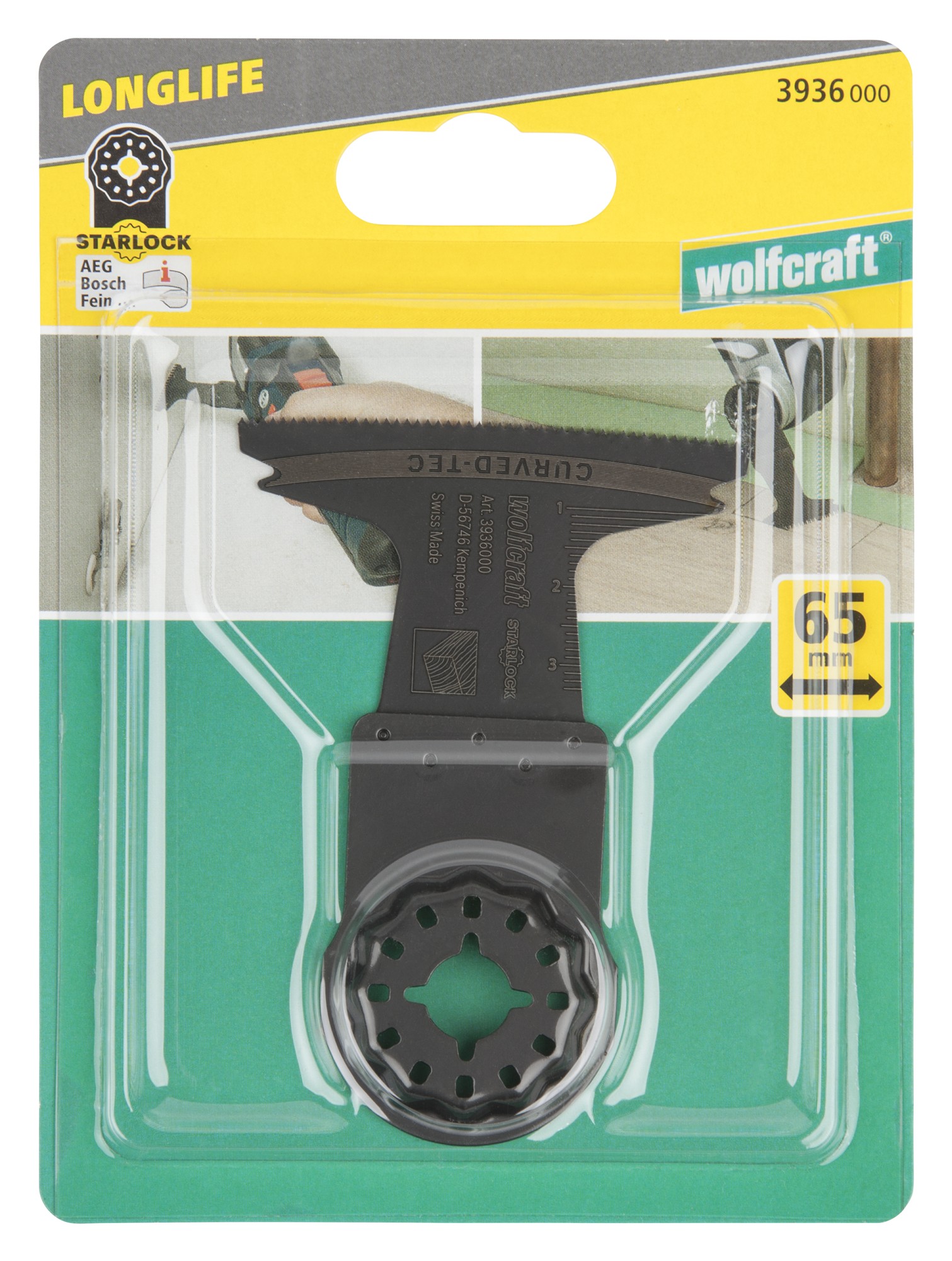 1 disco de sierra de inmersión, HCS, 65 mm