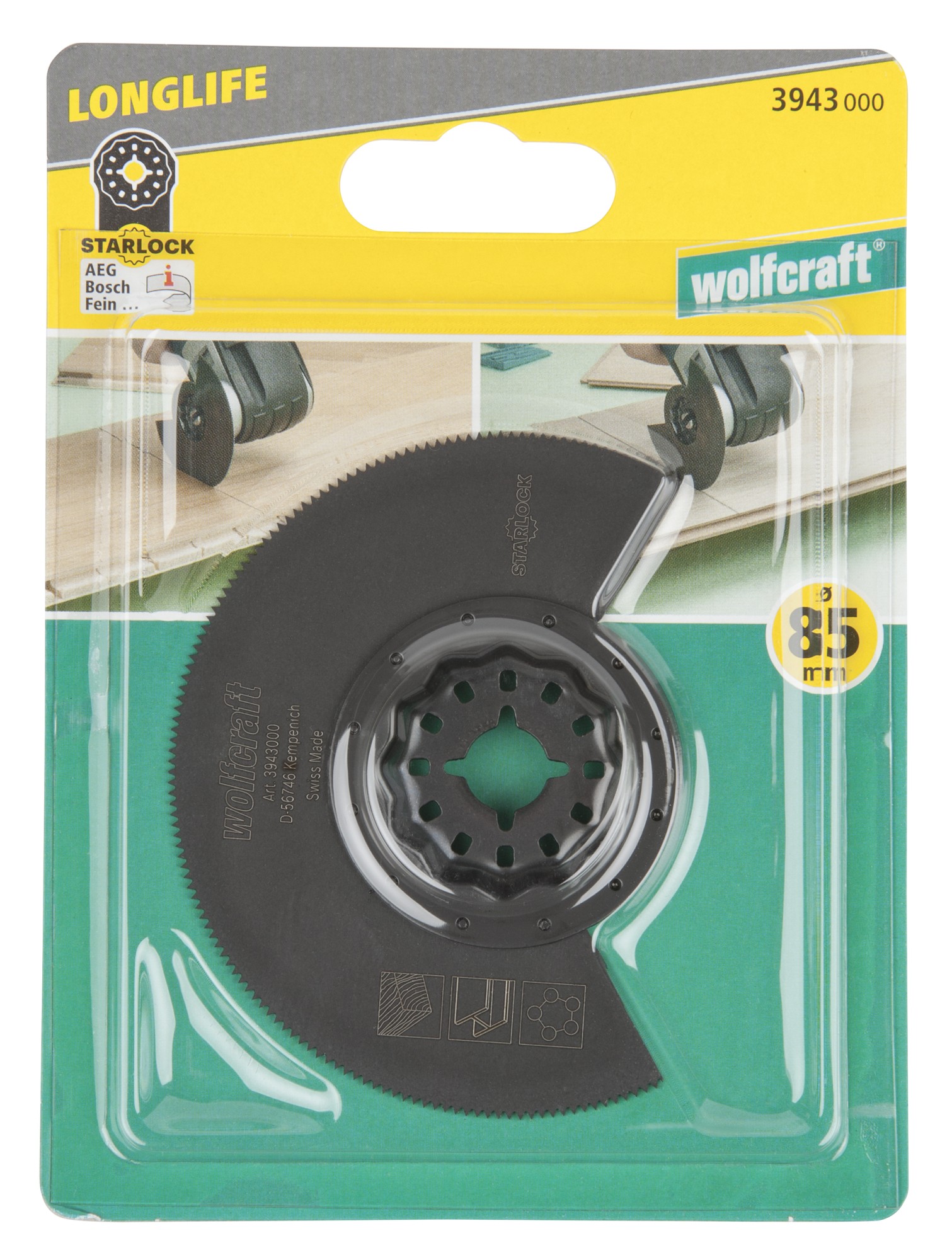 1 disco de sierra segmentado Expert BIM, ø85 mm