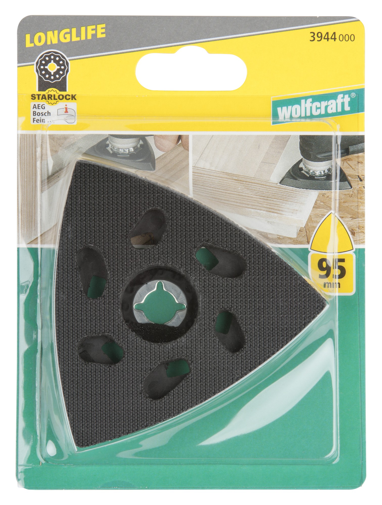 1 plato abrasivo de lijar Expert, 95 mm