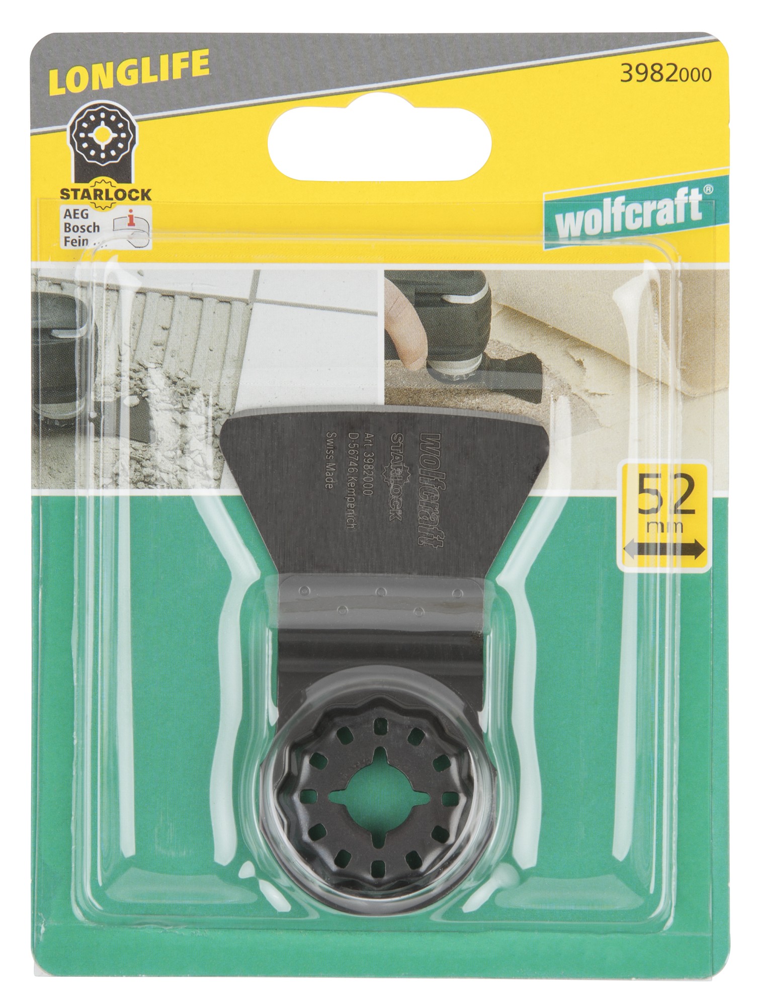 1 rascador "Expert" HCS, 52 mm