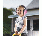 Protector auditivo con orejeras KIDS, rosa