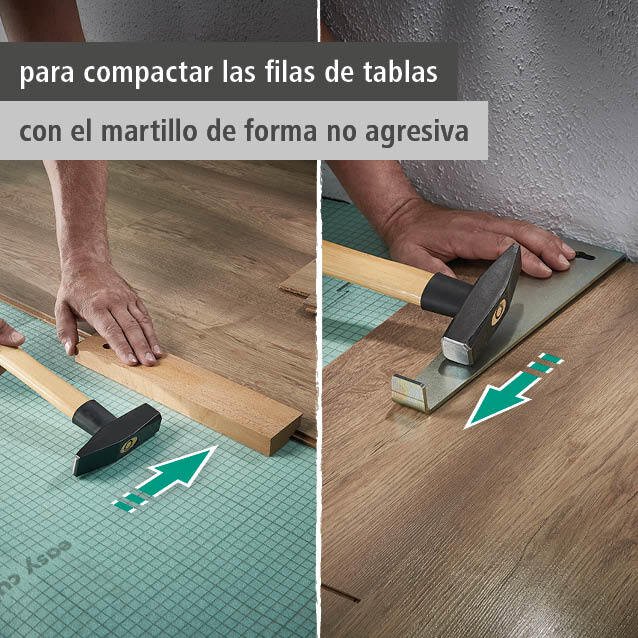1 juego de instalación de suelos laminados y de diseño