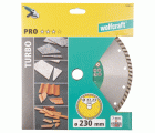 1 disco de corte de diamante Pro Turbo ø 230 mm